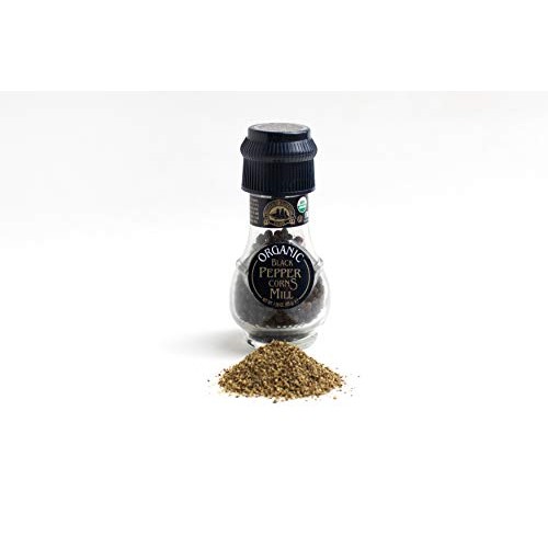 One 1.58 Oz Drogheria &Amp; Alimentari Organic Black Pepper Corns Mill