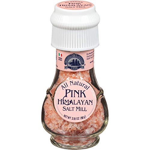 Drogheria & Alimentari All Natural Pink Himalayan Salt Mill, 3.1...