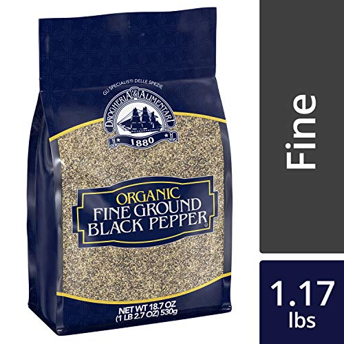 Drogheria &Amp; Alimentari Organic Fine Ground Black Pepper, 18.7 Oz