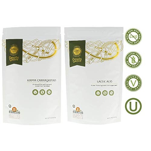 Druids Grove Refined Kappa Carrageenan + Lactic Acid Value Pack