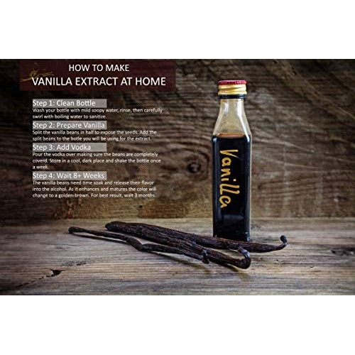 Dualspices - 10 - Grade A Madagascar Bourbon Vanilla Beans Vani