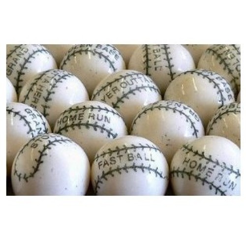 Dubble Bubble Home Run Baseball Bubble Gum Gumballs 5 Pound Box