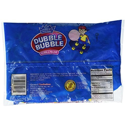 Concord Original Dubble Bubble Gum - 7 Ounces