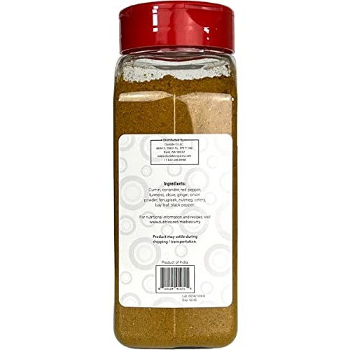 Madras Curry Powder - 8 oz. - Non GMO, Kosher, Halal, and Gluten...