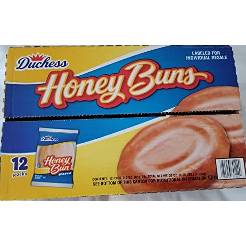 Duchess Honey Buns - 12/ 3 Oz.