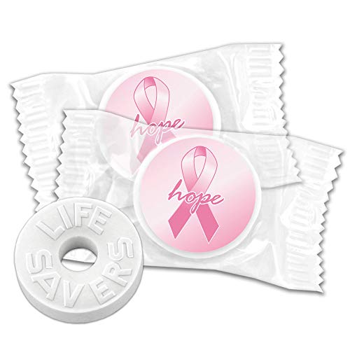 Breast Cancer Awareness Life Savers Mints, Breast Cancer Candy M...