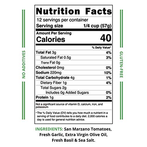 Marinara Pasta / Spaghetti Sauce By Due Amici - Keto / Vegan - P