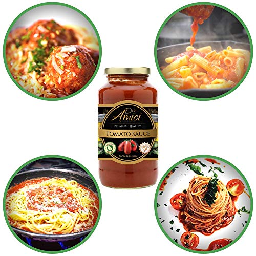 Tomato Sauce For Pasta / Spaghetti By Due Amici - Keto / Vegan -