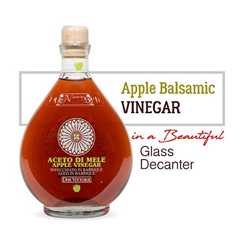 Due Vittorie Apple Vinegar Imported From Italy, 16.9Fl Oz / 500Ml