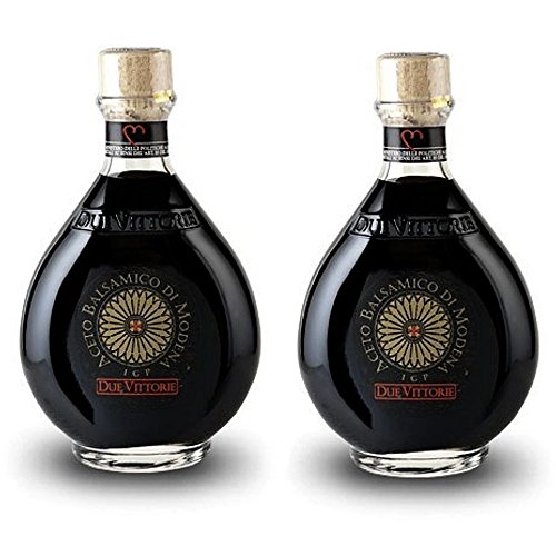 Due Vittorie Oro Gold Balsamic Vinegar Without Pourer, 8.45Fl Oz