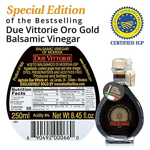 Due Vittorie Oro Gold Barrel Aged Balsamic Vinegar - Special Edi