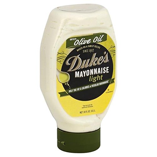 Dukes Mayonnaise, Light, with Olive Oil 18 OZ. 2 PACK