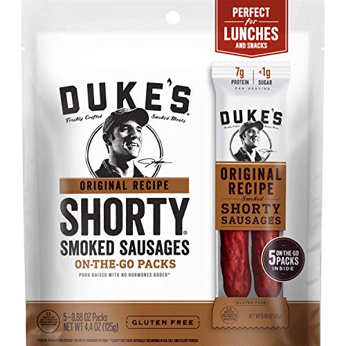 Dukes Original Recipe Smoked Shorty Sausages, Keto Friendly, On