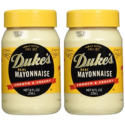 Dukes Real Mayonnaise - Two 8 Fl Oz Jars