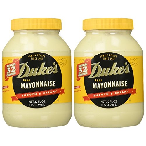 Dukes Mayonnaise, 32-Ounce Jar - Pack Of 2