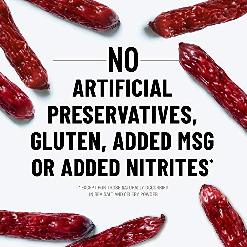 Dukes Beef Original Smoked Shorty Sausages, Keto Friendly Snack