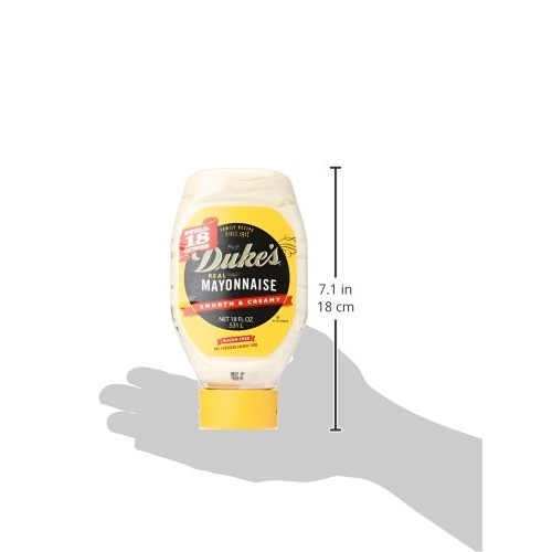Dukes Mayonnaise Squeeze, 18 Oz