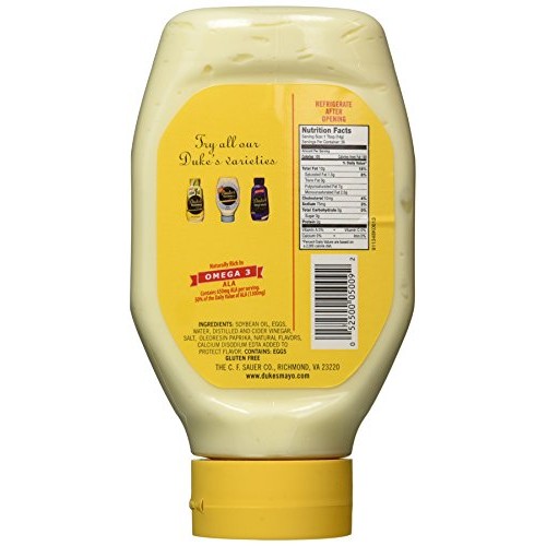 Dukes Real Mayonnaise 3 Pack, 18Oz Each