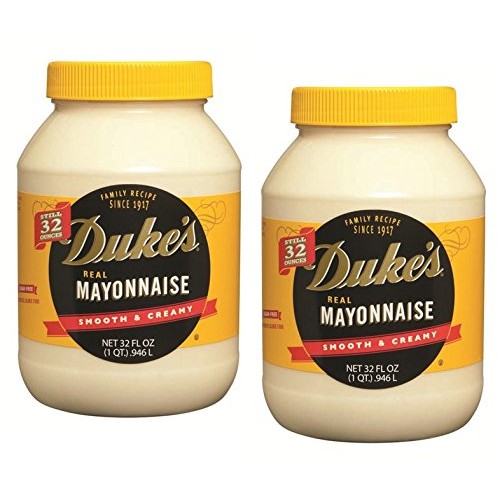 Dukes Real Mayonnaise, 32 Oz. Jar 2-Pack Case