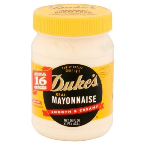 Dukes Real Mayonnaise Smooth &Amp; Creamy 2-16 Fl Oz Jars