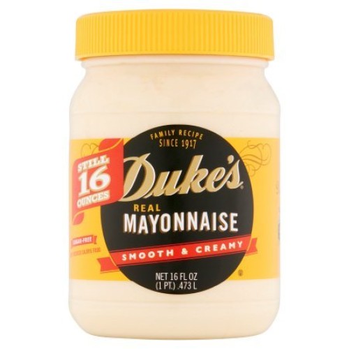 Dukes Real Mayonnaise Smooth &Amp; Creamy 2-16 Fl Oz Jars