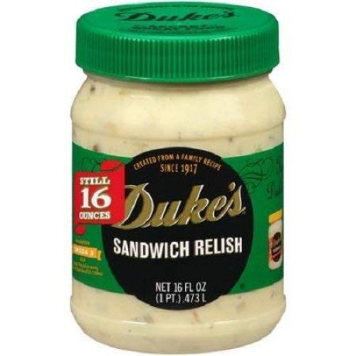Dukes Sandwich Relish, 16 Oz, 3 Pack