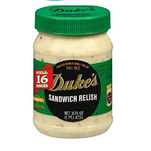 Dukes Sandwich Relish 16Oz Pack Of 2 2 Jars