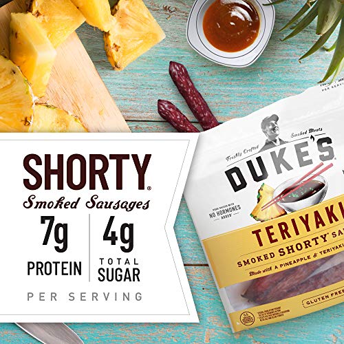 Dukes Shorty Smoked Sausage Teriyaki, 5 Oz