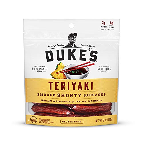 Dukes Shorty Smoked Sausage Teriyaki, 5 Oz