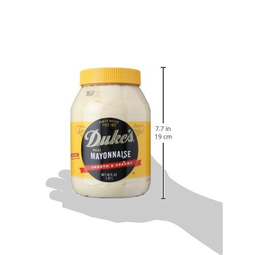 Dukes Smooth And Creamy Real Mayonnaise, 48 Oz