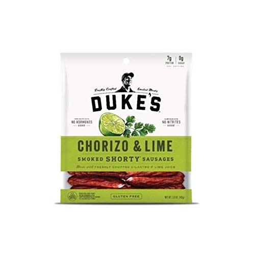 Dukes Chorizo &Amp; Lime Shorty Smoked Sausages, 5.0-Ounce Bags Pa