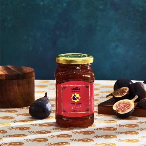 Dukkan All-Natural Fig Jam Spread 12 Oz | Homemade &Amp; Sustainab