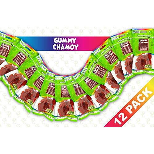 Gummy Watermelon Slices Coated In Our Signature Chamoy Flavored