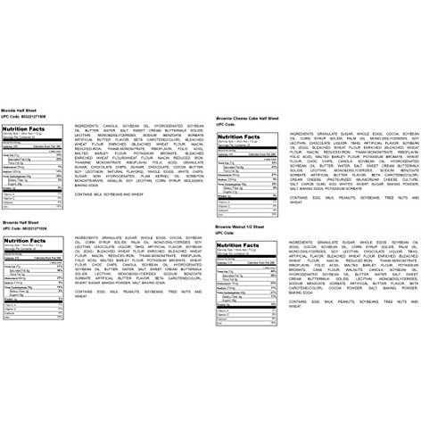 Dulcet Gift Baskets Fudge Brownie Gourmet Tin – Delicious, Fresh