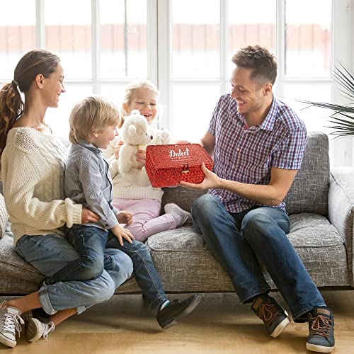 Dulcet Gift Baskets Wicker Gift Box featuring Dulcet’s Delights ...