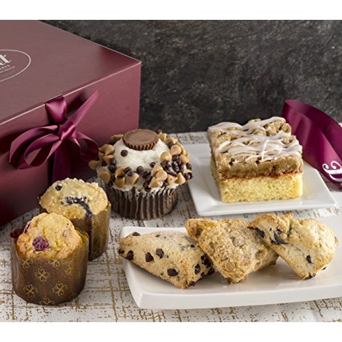 Gourmet Pastry Gift Basket of FoodsIncludes Raspberry Crumb