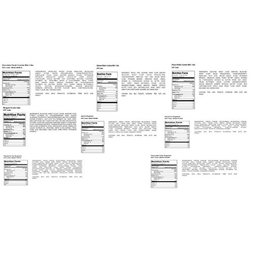 Old Fashioned Gourmet Bakery Tin, Unique Gift Box For All Holida