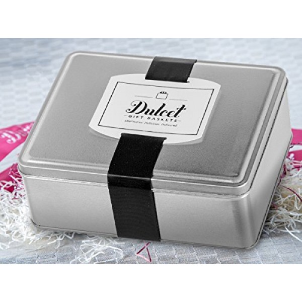 Old Fashioned Gourmet Bakery Tin, Unique Gift Box For All Holida