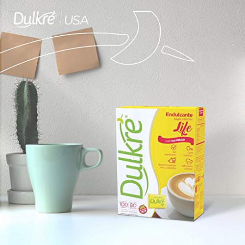 Dulkre Life Calorie Free Sugar Substitute Sucralose Sweetener, 1