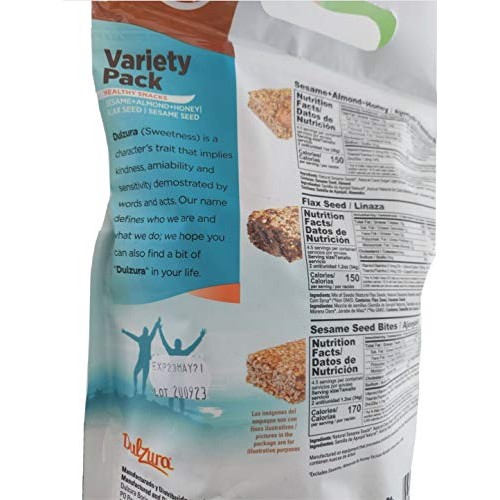 Dulzura Borincana Sesame, Almond and Honey Flax Seed Sesame Seed...