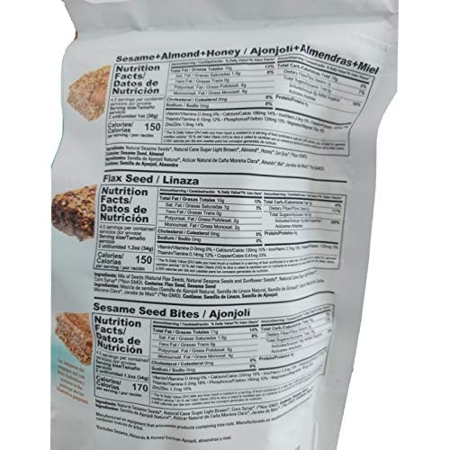 Dulzura Borincana Sesame, Almond and Honey Flax Seed Sesame Seed...