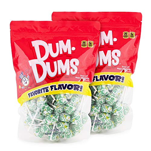 Dum Dums Cream Soda 2-1 Lb Bags
