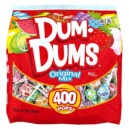 Dum Dums 400 Count Gusset Bag