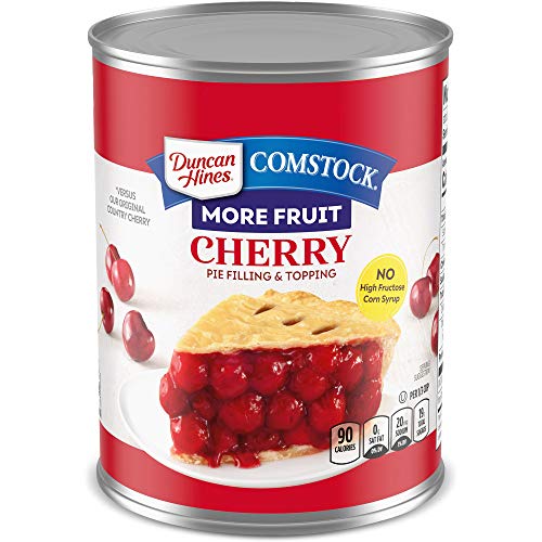 Duncan Hines Comstock More Fruit Pie Filling &Amp; Topping, Cherry,