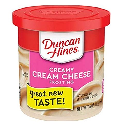 Duncan Hines Creamy Home-Style Cream Cheese Frosting, 16-Ounce ...