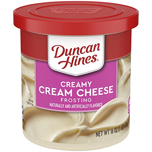 Duncan Hines Creamy Home-Style Frosting, Cream Cheese, 16 Oz