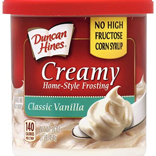 Duncan Hines Creamy Vanilla Frosting, 16 Oz
