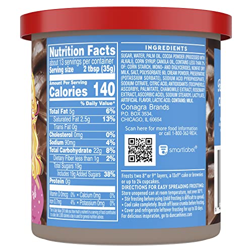 Duncan Hines Dolly Partons Favorite Chocolate Buttercream Flavor...