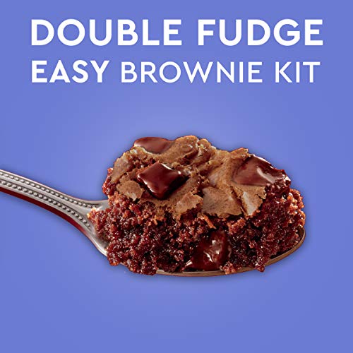 Duncan Hines Easy Brownie Kit Double Fudge Brownie Mix, 7.7 Oz