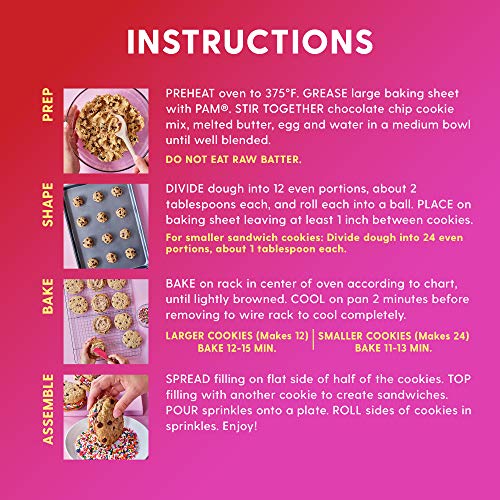 Duncan Hines Epic Kit, Cookie Dough Cookie Mix Kit, 22.19 Oz.